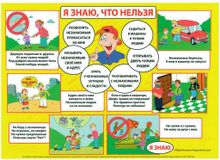 Памятка "Я знаю, что нельзя"
