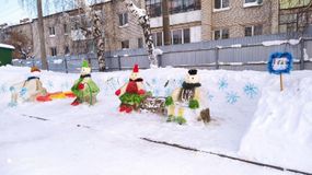 СНЕЖНЫЙ ГОРОДОК ЭКОЛЯТ "КРЕПЫШ"
